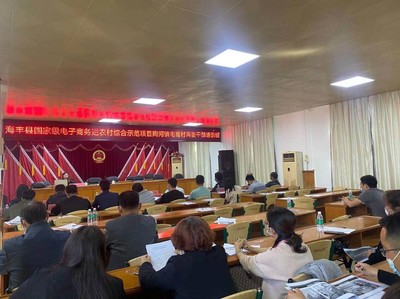 海豐縣陶河鎮舉辦國家電子商務進農村綜合示范項目電商普及提升培訓會，助力電子商務運營服務發展